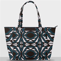 Abstract Pattern Geometric Backgrounds Back Pocket Shoulder Bag  by Eskimos