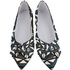 Abstract Pattern Geometric Backgrounds Women s Bow Heels by Eskimos