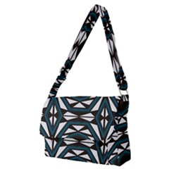 Abstract Pattern Geometric Backgrounds Full Print Messenger Bag (m) by Eskimos