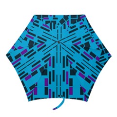 Abstract Pattern Geometric Backgrounds Mini Folding Umbrellas by Eskimos