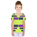 Abstract pattern geometric backgrounds Kids  One Piece Tee View1