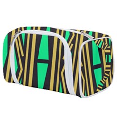 Abstract Pattern Geometric Backgrounds Toiletries Pouch by Eskimos