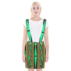 Abstract Pattern Geometric Backgrounds Braces Suspender Skirt