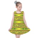 Abstract pattern geometric backgrounds Kids  Summer Dress View1