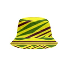 Abstract Pattern Geometric Backgrounds Bucket Hat (kids) by Eskimos