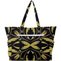 Folk flowers print Floral pattern Ethnic art Simple Shoulder Bag View3