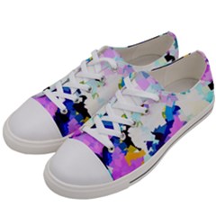 Spring Flowers Men s Low Top Canvas Sneakers by AzaleaPark