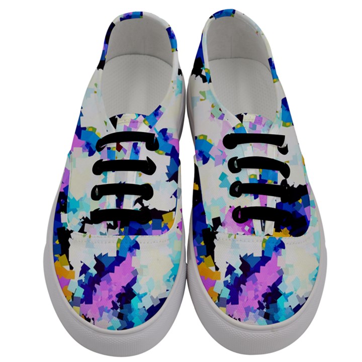 Spring Flowers Men s Classic Low Top Sneakers