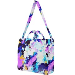 Spring Flowers Square Shoulder Tote Bag by AzaleaPark