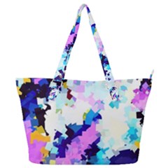 Spring Flowers Full Print Shoulder Bag by AzaleaPark