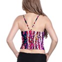 Colorful Bark Spaghetti Strap Bra Top View2