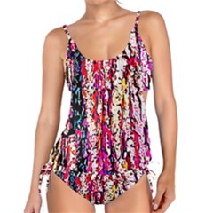 Colorful Bark Tankini Set