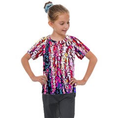 Colorful Bark Kids  Mesh Piece Tee