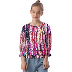 Colorful Bark Kids  Cuff Sleeve Top