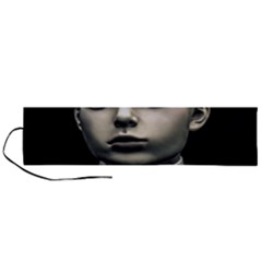 Evil Boy Manikin Portrait Roll Up Canvas Pencil Holder (l) by dflcprintsclothing