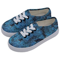 Abstract Surface Texture Background Kids  Classic Low Top Sneakers by dflcprintsclothing