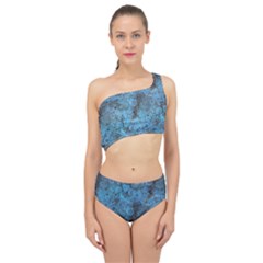 Abstract Surface Texture Background Spliced Up Two Piece Swimsuit by dflcprintsclothing