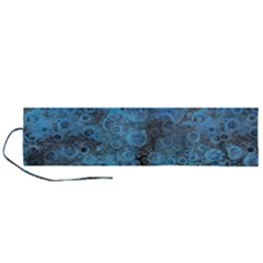 Abstract Surface Texture Background Roll Up Canvas Pencil Holder (l)