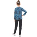 Abstract Surface Texture Background Kids  Long Mesh Tee View2