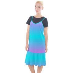 Blue And Pink Ombre Camis Fishtail Dress by FunDressesShop