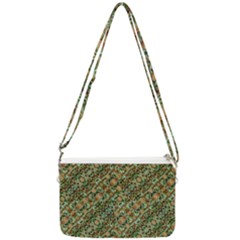 Colorful Stylized Botanic Motif Pattern Double Gusset Crossbody Bag by dflcprintsclothing