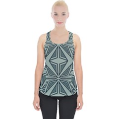 Abstract Pattern Geometric Backgrounds Piece Up Tank Top by Eskimos