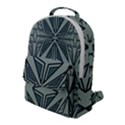 Abstract pattern geometric backgrounds Flap Pocket Backpack (Large) View1