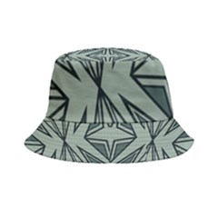 Abstract Pattern Geometric Backgrounds Inside Out Bucket Hat