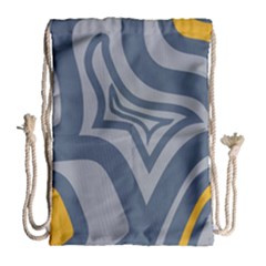 Abstract Pattern Geometric Backgrounds Drawstring Bag (large) by Eskimos