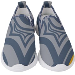 Abstract Pattern Geometric Backgrounds Kids  Slip On Sneakers by Eskimos