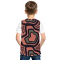 Abstract pattern geometric backgrounds Kids  Basketball Tank Top View2