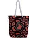 Abstract pattern geometric backgrounds Full Print Rope Handle Tote (Small) View2