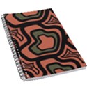 Abstract pattern geometric backgrounds 5.5  x 8.5  Notebook View1