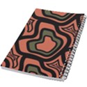 Abstract pattern geometric backgrounds 5.5  x 8.5  Notebook View2