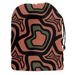 Abstract Pattern Geometric Backgrounds Drawstring Pouch (3xl) by Eskimos