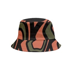 Abstract Pattern Geometric Backgrounds Bucket Hat (kids)