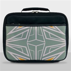 Abstract Pattern Geometric Backgrounds Lunch Bag by Eskimos