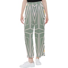 Abstract Pattern Geometric Backgrounds Women s Pants  by Eskimos