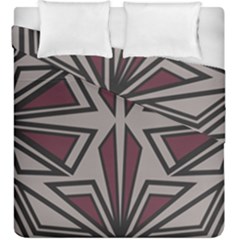 Abstract Pattern Geometric Backgrounds Duvet Cover Double Side (king Size) by Eskimos