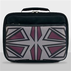 Abstract Pattern Geometric Backgrounds Lunch Bag by Eskimos