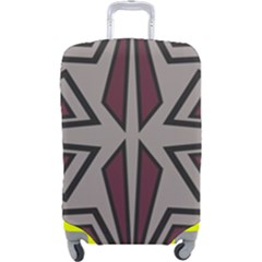 Abstract Pattern Geometric Backgrounds Luggage Cover (large) by Eskimos