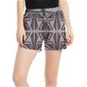 Abstract pattern geometric backgrounds Women s Runner Shorts View1