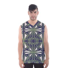 Abstract Pattern Geometric Backgrounds Men s Basketball Tank Top by Eskimos