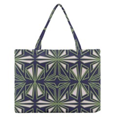 Abstract Pattern Geometric Backgrounds Zipper Medium Tote Bag by Eskimos