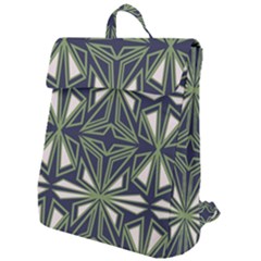 Abstract Pattern Geometric Backgrounds Flap Top Backpack by Eskimos