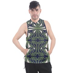 Abstract Pattern Geometric Backgrounds Men s Sleeveless Hoodie by Eskimos