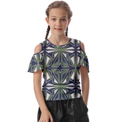 Abstract Pattern Geometric Backgrounds Kids  Butterfly Cutout Tee by Eskimos