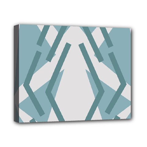 Abstract Pattern Geometric Backgrounds Canvas 10  X 8  (stretched) by Eskimos