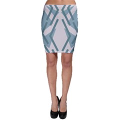 Abstract Pattern Geometric Backgrounds Bodycon Skirt by Eskimos