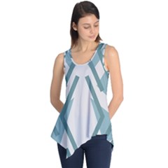 Abstract Pattern Geometric Backgrounds Sleeveless Tunic by Eskimos